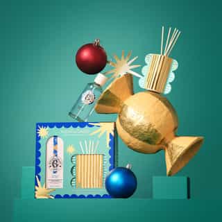 Vanille Soleil Kerstcadeauset Diffuser + Geparfumeerd Water