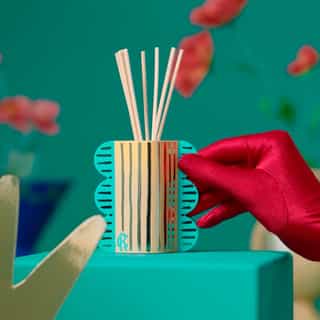 Vanille Soleil Kerstcadeauset Diffuser + Geparfumeerd Water
