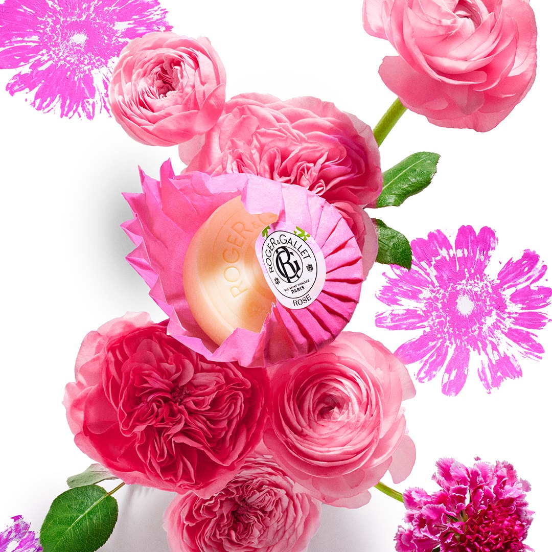 Rose Set Weldadige Zepen