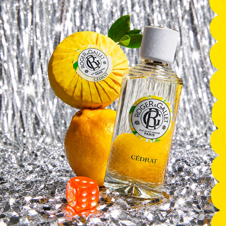 Cédrat Cadeaubox Kerst weldadig geparfumeerd water + weldadige zeep