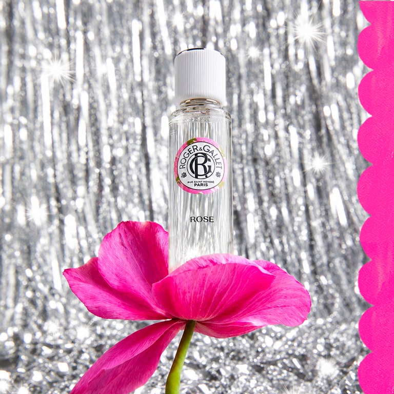 Rose Cadeaubox Kerst weldadig geparfumeerd water + weldadige zeep