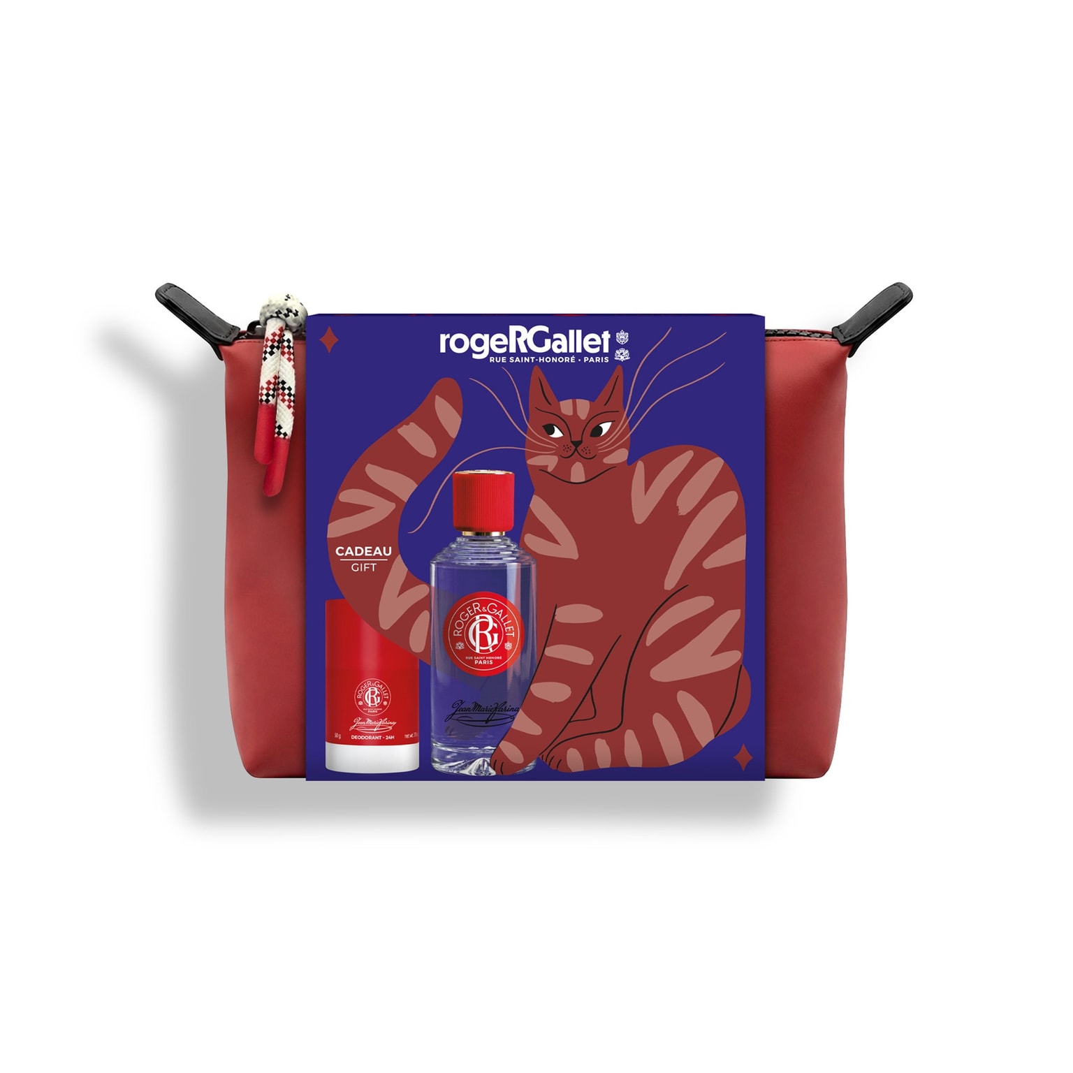 Jean-Marie Farina Cadeaubox Kerst eau de cologne + déodorant