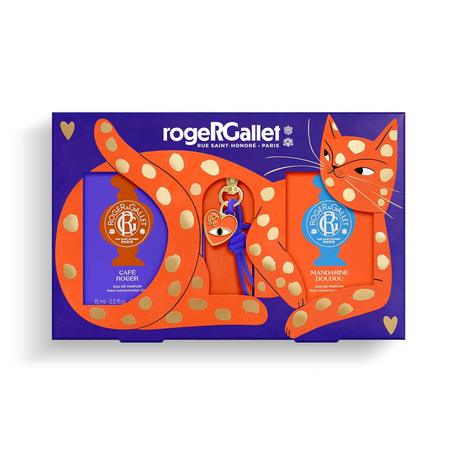 Multi-Fragrances Cadeaubox Kerst eau de parfum café roger + Mandarine Doudou