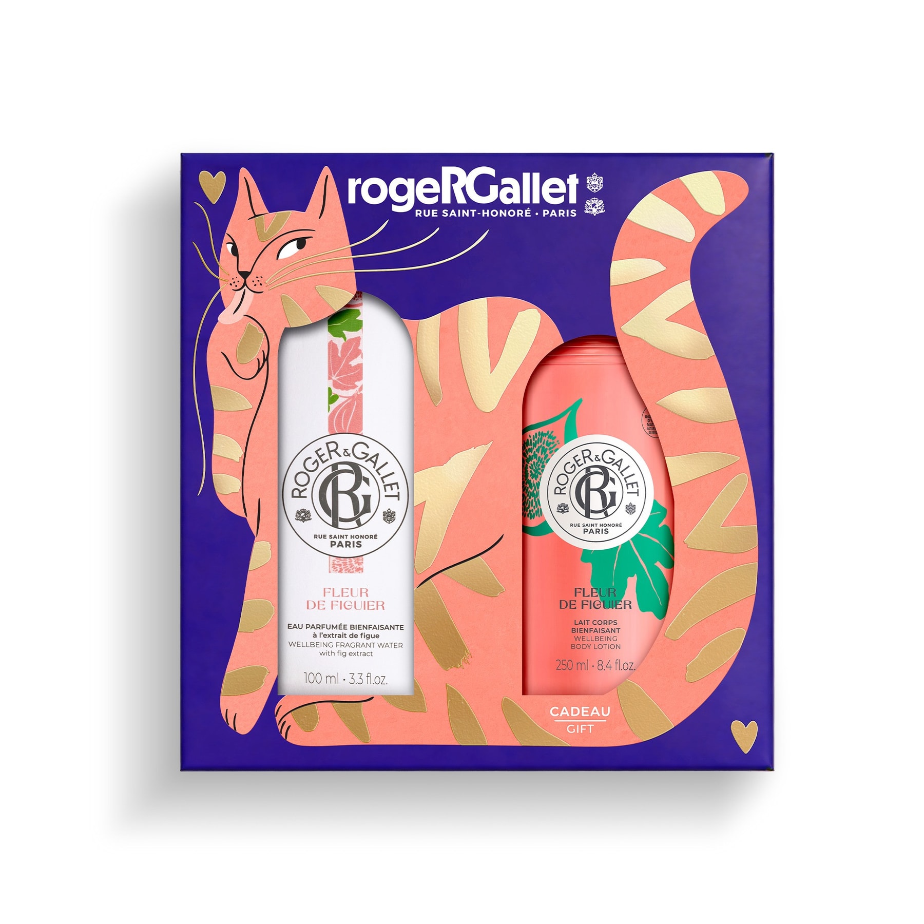 Fleur de Figuier Cadeaubox Kerst weldadig geparfumeerd water+ weldadige lichaamsmelk